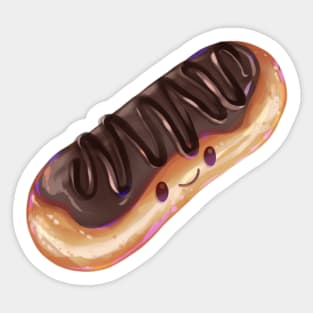 Happy Chocolate Eclair Sticker